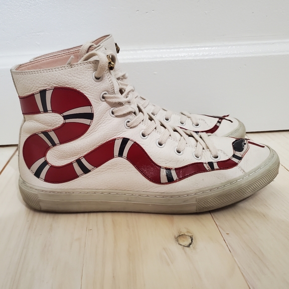Gucci Snake High-tops - Picture 3 of 7